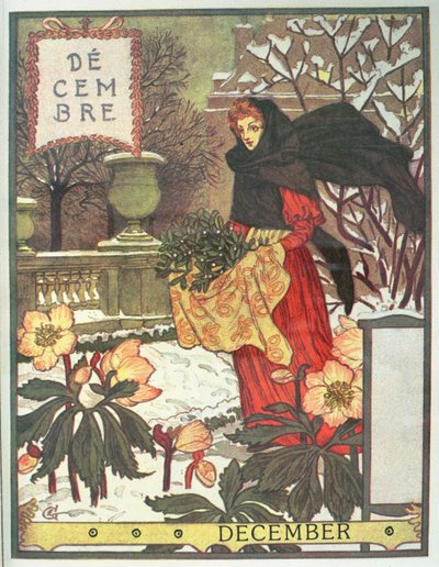 Dezember von Eugene Grasset