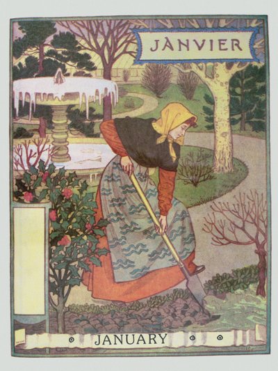 Januar von Eugene Grasset