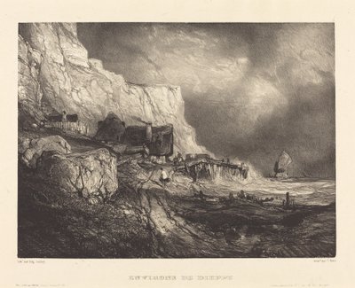 Umgebung von Dieppe von Eugene Isabey