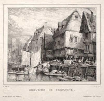 Erinnerungen: Erinnerung an die Bretagne von Eugene Isabey