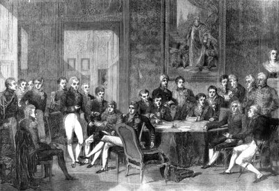 Der Wiener Kongress von Eugene Isabey