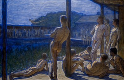 Marine-Badehaus von Eugène Jansson