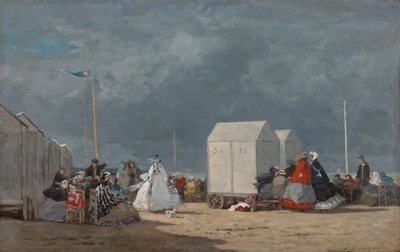 Nahender Sturm von Eugene Louis Boudin