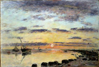 Le Havre, 1889 von Eugene Louis Boudin