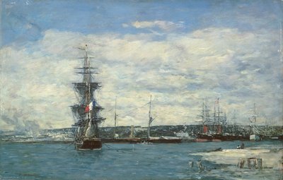 Le Havre, ca. 1864-66 von Eugene Louis Boudin