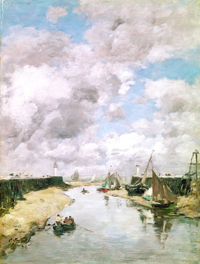 Trouville, 1884 von Eugene Louis Boudin
