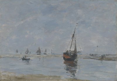 Trouville bei Ebbe, ca. 1888-95 von Eugene Louis Boudin