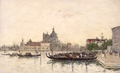 Venedig, Der Molo von Eugene Louis Boudin