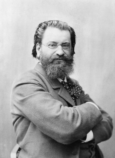 Porträt von Edouard Drumont von Eugene Pirou