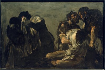 Rachel und die Brüder Jakobs von Eugenio Lucas Velázquez