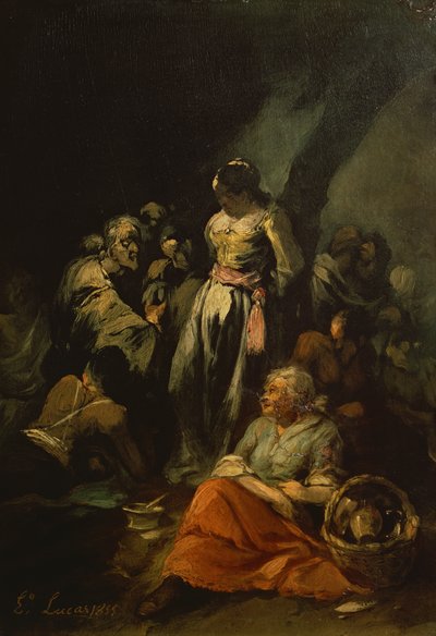 Höhle der Banditen von Eugenio Lucas y Padilla