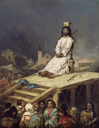 Die Garrotte von Eugenio Lucas y Padilla