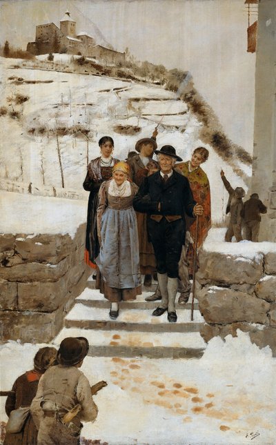 Goldene Hochzeit in Südtirol von Eugenio Prati