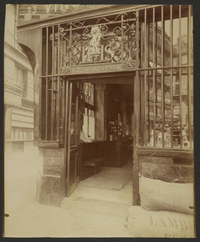 33 Rue des Bourdonnais von Eugène Atget