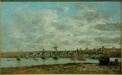 Hafen von Camaret von Eugene Louis Boudin