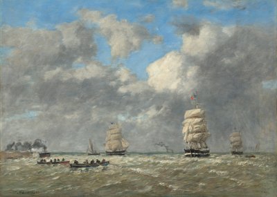 Le Havre von Eugène Boudin