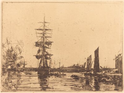 Meeresblick von Eugène Boudin