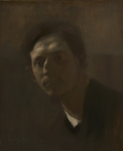 Armand Berton, um 1891 von Eugène Carrière