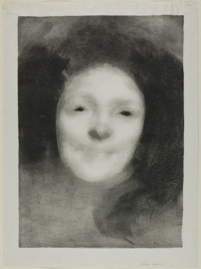 Elise lächelt von Eugène Carrière