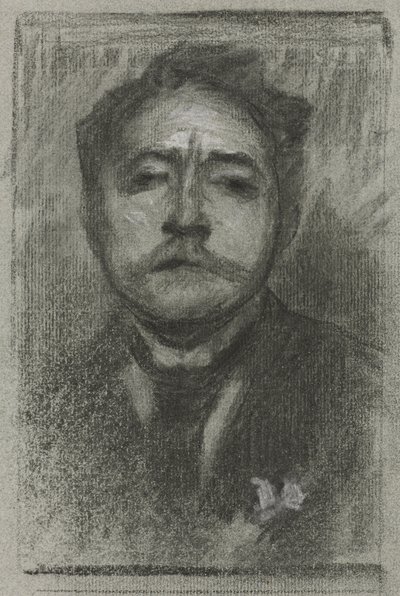 Porträt von Jean Ajalbert von Eugène Carrière