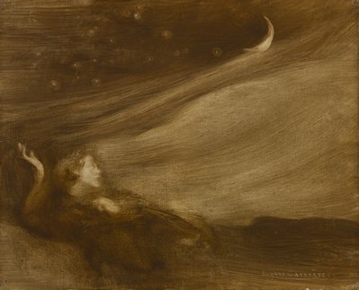 Der Betrachter von Eugène Carrière