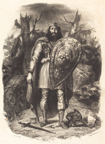 Vercingetorix von Eugène Delacroix