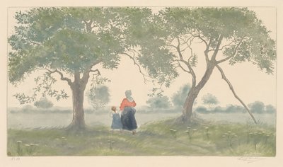Die Apfelbäume von Eugène Delâtre