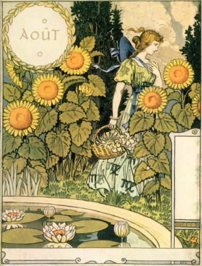 August, 1896 von Eugene Grasset