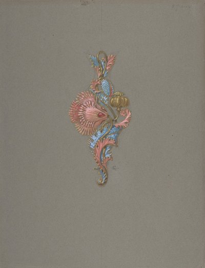 Entwurf für ein Anhänger von Eugene Grasset