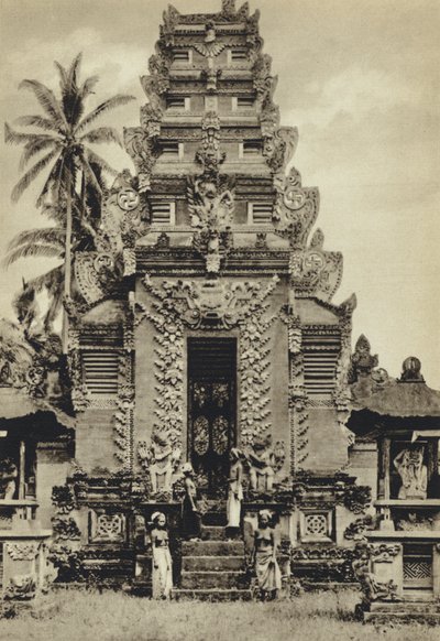 Niederländische Indien, Tempel, Bali von European Photographer