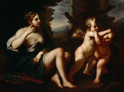 Diana und Cupidos von European School