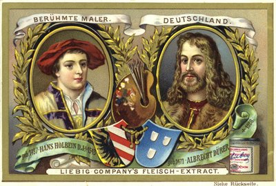 Hans Holbein und Albrecht Dürer, deutsche Künstler von European School