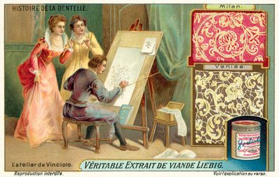 Das Atelier von Federico de Vinciolo von European School