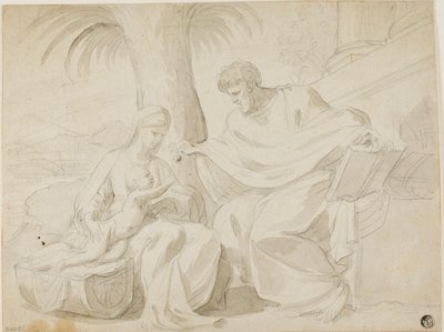 Heilige Familie von Eustache Le Sueur