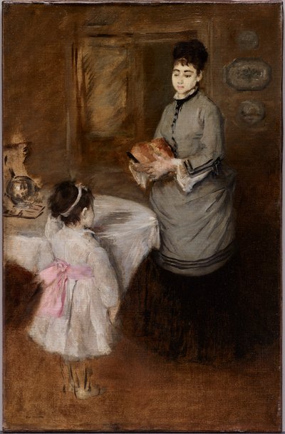 Nachmittagstee, ca. 1874 von Eva Gonzalès