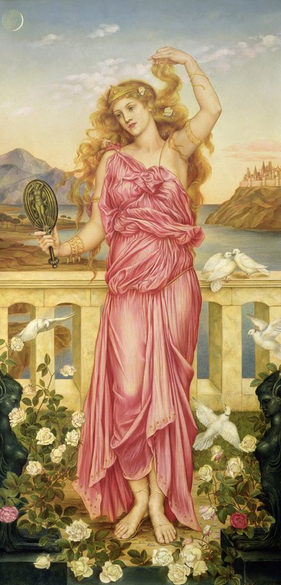 Helena von Troja, 1898 von Evelyn De Morgan