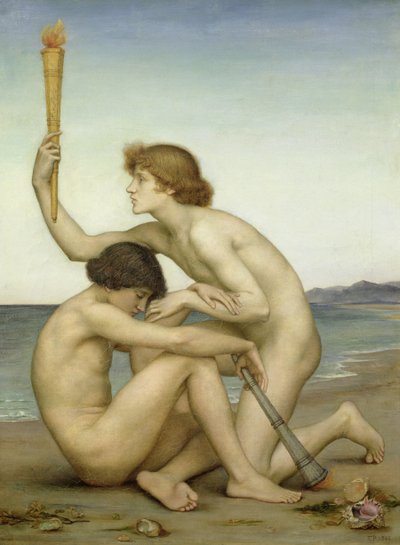 Phosphorus und Hesperus von Evelyn De Morgan
