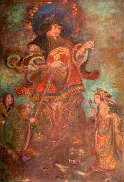 Susa-no-o und Kushi-nada-hime von Evelyn Paul