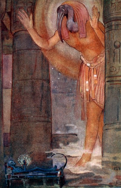 Thoth und der Oberste Magier, 1925 von Evelyn Paul