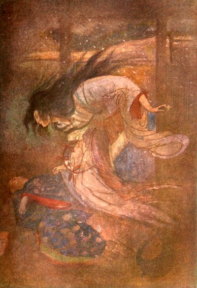 Yuki-Onna, die Dame des Schnees, 1912 von Evelyn Paul