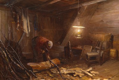 Holzfäller von Even Ulving
