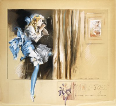 Tinsel Toes von Everett Shinn