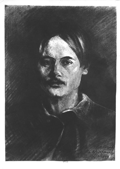 Porträt von Alfred Jarry (1873-1907) 1899 von F.A. Cazals