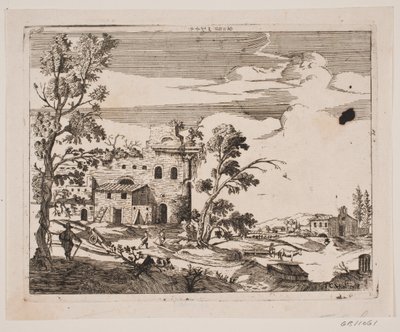 Italienische Aussicht von F.C. Scholten
