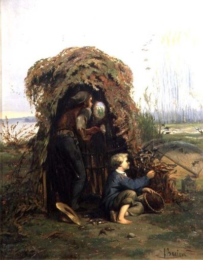 Vogeljagd von F.L.D. Bocion