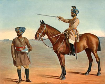 Central India Horse, 1901 von F. Bremner