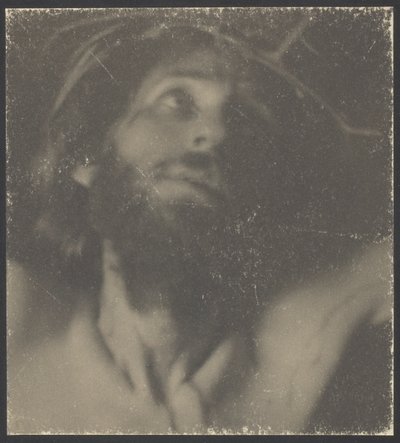 Studie des Kopfes von Christus von F. Holland Day