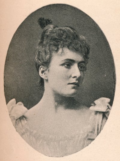 Margaret Macintyre, um 1890, 1895 von F. Jenkins Heliog