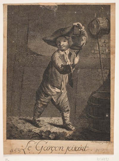 "Le Garcon Jouant" von F. Schüerer