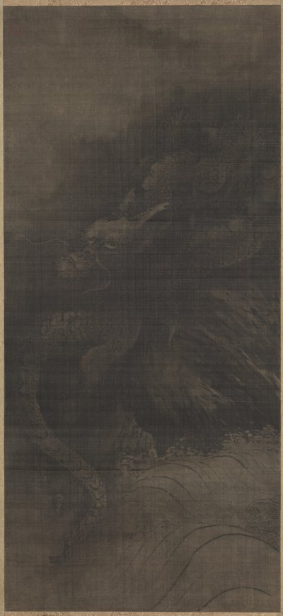 Drache, Tiger, ca. 1250-1279 von Fachang Muqi